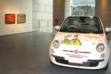 新型 フィアット 500 発表会 ジュリアーノ・ゲッリ展