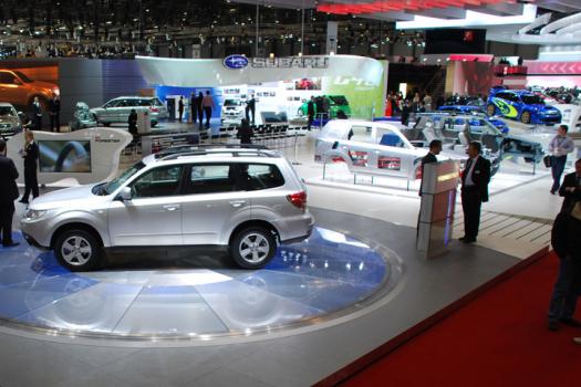 【ジュネーブショー2008】スバルブース