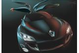 ルノーのコンセプトカー『Renault Megane Coupe Concept(ルノー メガーヌ クーペ コンセプト)』　イメージスケッチ