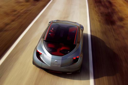ルノーのコンセプトカー『Renault Megane Coupe Concept(ルノー メガーヌ クーペ コンセプト)』　エクステリア（走り）