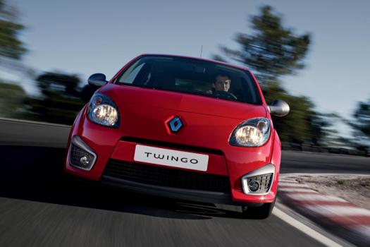 「ルノー トゥインゴ スポール」フロント