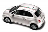 新型「フィアット 500」 ステッカー（イタリアンフラッグ）