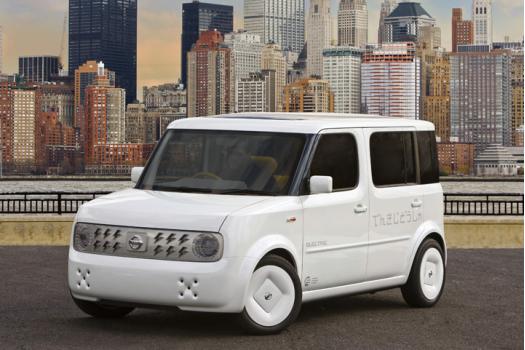 ニューヨークモーターショー2008出品 でんき キューブ コンセプト エクステリア フロント