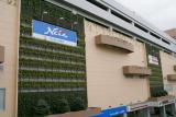 トレッサ横浜　北棟　壁面緑化パネル