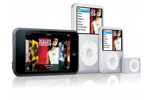 iPodファミリー勢揃い！