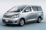 新型 トヨタ ヴェルファイア フロントビュー(3.5V Lエディション)