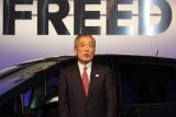 ホンダ 新型コンパクトミニバン「FREED（フリード）」発表会 ホンダ 代表取締役社長・福井威夫氏