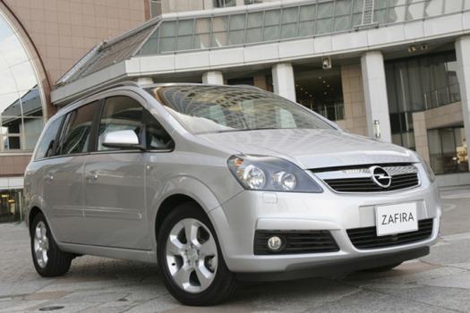 オペル ザフィーラ  画像 エクステリア フロント