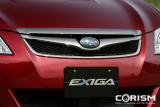 スバル 新型 エクシーガ 2.0GT(ボディカラー：カメリアレッド・パール)　フロントマスク