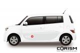トヨタ 新車購入サポート「カーバイト」ラッピング車両 bB 画像 エクステリア サイド