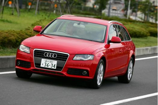 アウディ A4 アバント 走り