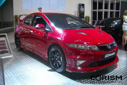モスクワショー コンセプトモデル「Honda Civic 5D MUGEN」  画像 エクステリア フロント