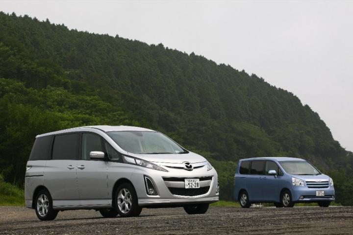 マツダ ビアンテ vs トヨタ ノア