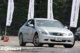 「母と子の楽ラク運転講習会〜お父さんも、ご一緒に!!〜」　イベント会場の模様(「いざという時の急ブレーキ」ESC・横滑り防止装置・体験その2)