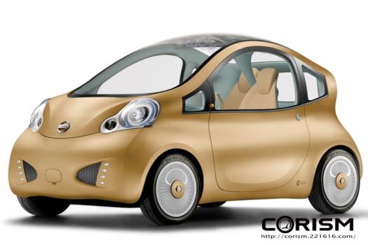 日産 電気自動車コンセプトカー「NUVU（ニューヴ）」 エクステリア フロントビュー  画像