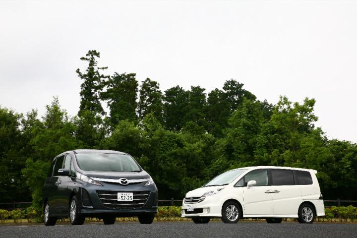 マツダ ビアンテ vs ホンダ ステップワゴン