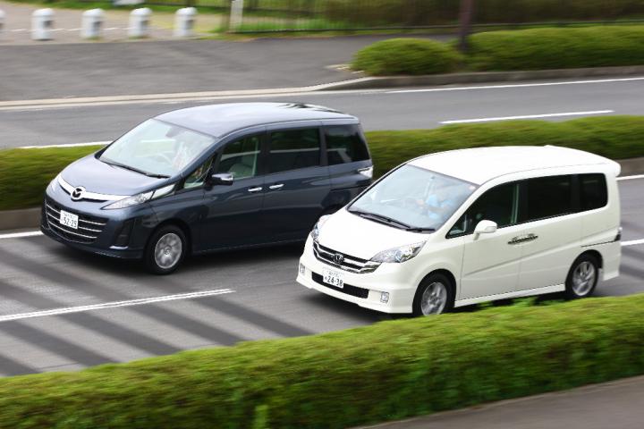 マツダ ビアンテ vs ホンダ ステップワゴン