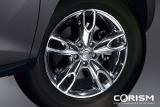 日産 新型 ムラーノ　力強さを強調する18インチ金属調塗装アルミホイール