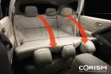 日産 新型 ムラーノ　電動復帰タイプのリモコン可倒式リアシート