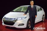 【パリショー2008】ホンダ 新型 ハイブリッドカー「インサイト・コンセプト」をお披露目！ホンダ 取締役社長/福井威夫氏