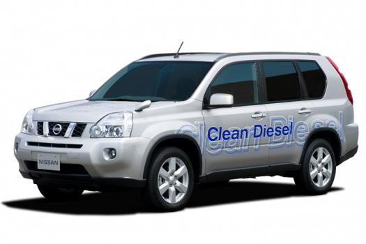 日産 エクストレイルディーゼル 試乗車として出展!