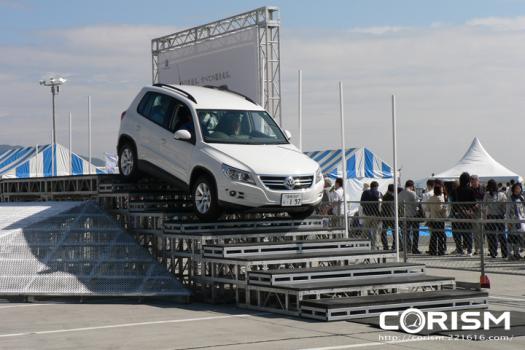 「フォルクスワーゲン　ティグアン」 スチールジャングル試乗会(フォルクスワーゲンフェスト 2008 イン富士スピードウェイ 会場にて)