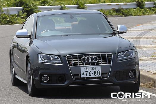 【アウディ S5 試乗記】アウディ S5 エクステリア フロントビュー 画像