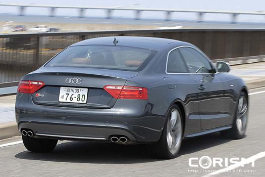 【アウディ S5 試乗記】アウディ S5 エクステリア リヤビュー 画像