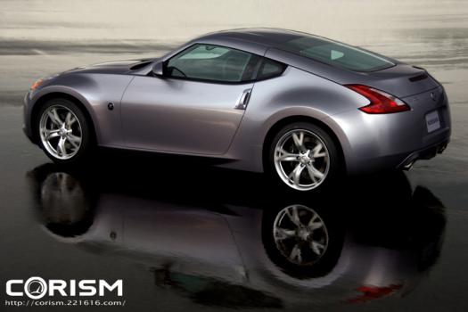 【スクープ画像】日産 新型 フェアレディZ (Z34型：※写真は海外仕様「370Z」)　リアビュー