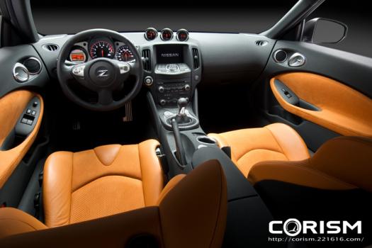 【スクープ画像】日産 新型 フェアレディZ (Z34型：※写真は海外仕様「370Z」)　インテリア