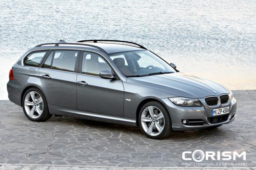 BMW ３シリーズ ツーリング 走り/フロント ビュー