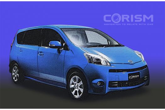 トヨタ パッソ セッテ フロントビュー