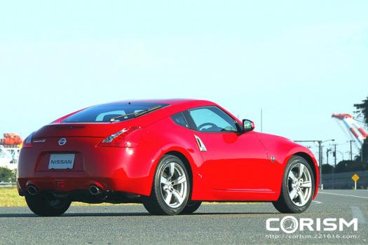 日産 新型 Z34 フェアレディZ　リアビュー