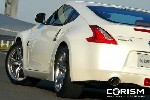 日産 新型 Z34 フェアレディZ　リアビュー 