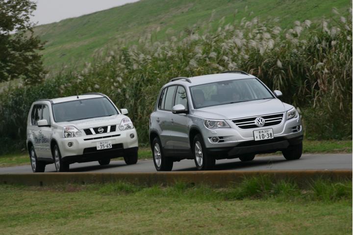 フォルクスワーゲン ティグアン vs 日産 エクストレイル
