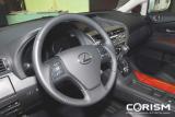 レクサス 新型 RX450h(北米仕様車)　ステアリング周り