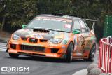 「2009 D1 GP KICK OFF DEMO "QUICK8追走バトル"」 「スバル インプレッサ WRX」を駆る田中 一弘 選手！[2009東京オートサロンにて]