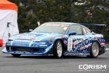 「2009 D1 GP KICK OFF DEMO "QUICK8追走バトル"」 名車RPS13「日産 180SX」を駆る川畑 真人 選手！[2009東京オートサロンにて]