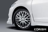 ホンダ 新型「インサイト」無限パーツ アルミホイール「XJ」スパークシルバー装着 画像