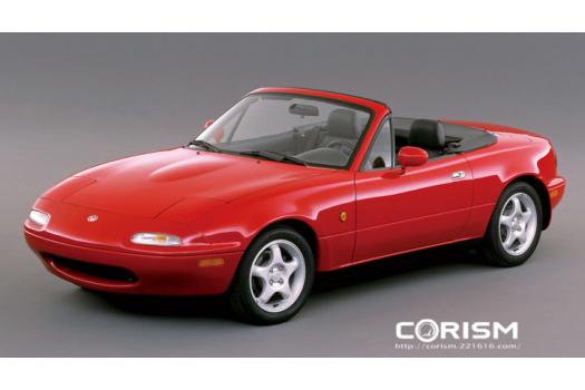 Mazda MX-5(日本名:マツダ ロードスター)初代 エクステリア フロント 画像