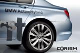 新型BMW 7シリーズ ハイブリッドモデル タイヤホイール 画像