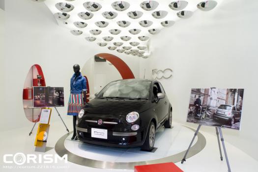 青山・FIAT CAFFE(フィアット カフェ)でコラボモデル『500 by DIEESEL