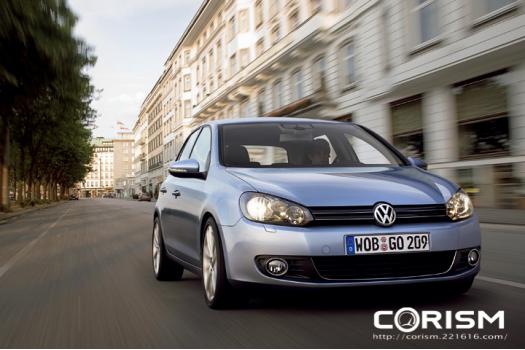 08年に欧州デビューした 新型 フォルクスワーゲン ゴルフ(6代目)