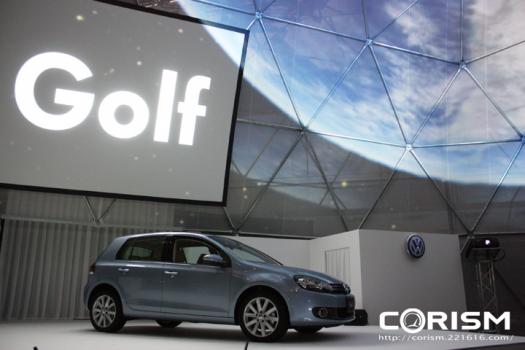 4月9日に都内で行われた6代目 新型 ゴルフ発表会場の模様