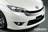 トヨタ 新型 ウィッシュのカスタマイズコンプリートカー"AERO TOURER(エアロツアラー)"[トヨタモデリスタ製]　フロント周り