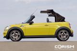 ニューMINI COOPER S Convertible(ミニ クーパーS コンバーチブル:欧州仕様車) サイドビュー