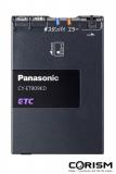 パナソニック アンテナ 分離型 ETC車載器「CY-ET909KD」(メタリックブラック)
