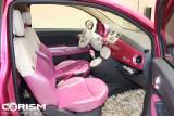 東京・青山のFIAT CAFFE(フィアット・カフェ)で公開された"FIAT 500 Barbie"(フィアット チンクエチェント バービー)[イタリア本国仕様・エキシビジョンモデル]