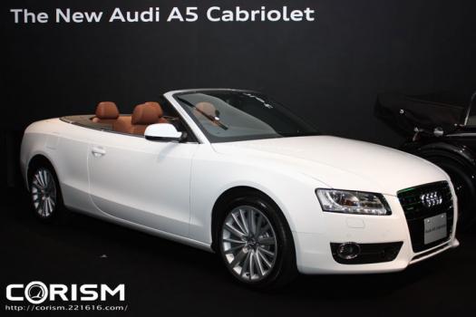 アウディから、贅沢なフル4シーターオープンモデル「アウディ A5