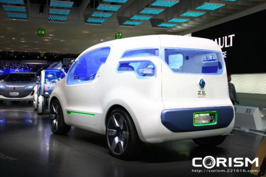 【'09フランクフルトショー】ルノー「KANGOO(カングー) Z.E. Concept」[コンセプトカー]